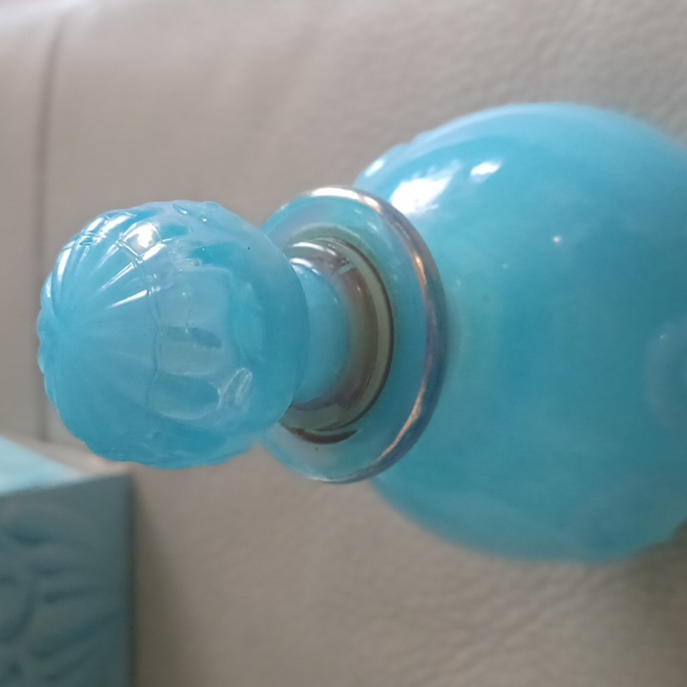 Avon Perfume Blue Collectors Bottle